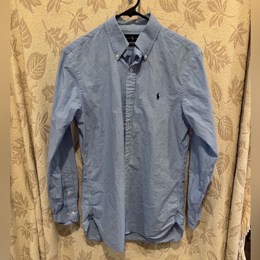Ralph Lauren Light Blue Casual Button Down Shirt